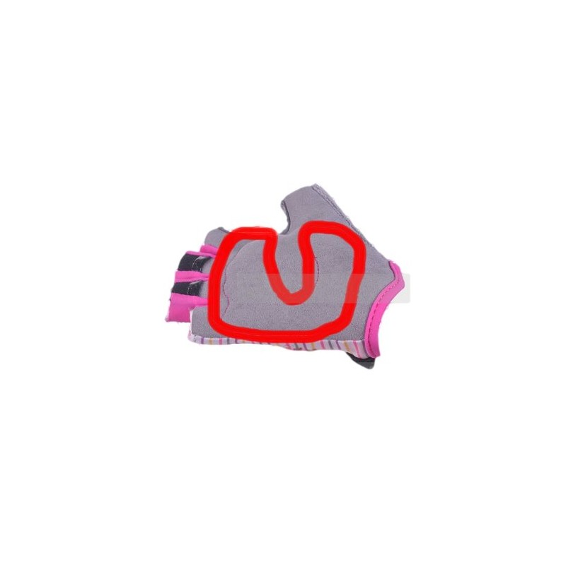 HANDCREW K0001-HEART-S Cycle Gloves Half Finger Heart - S