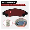 SIPAUTEC Front & Rear Ceramic Brake Pads Set For Mazda
