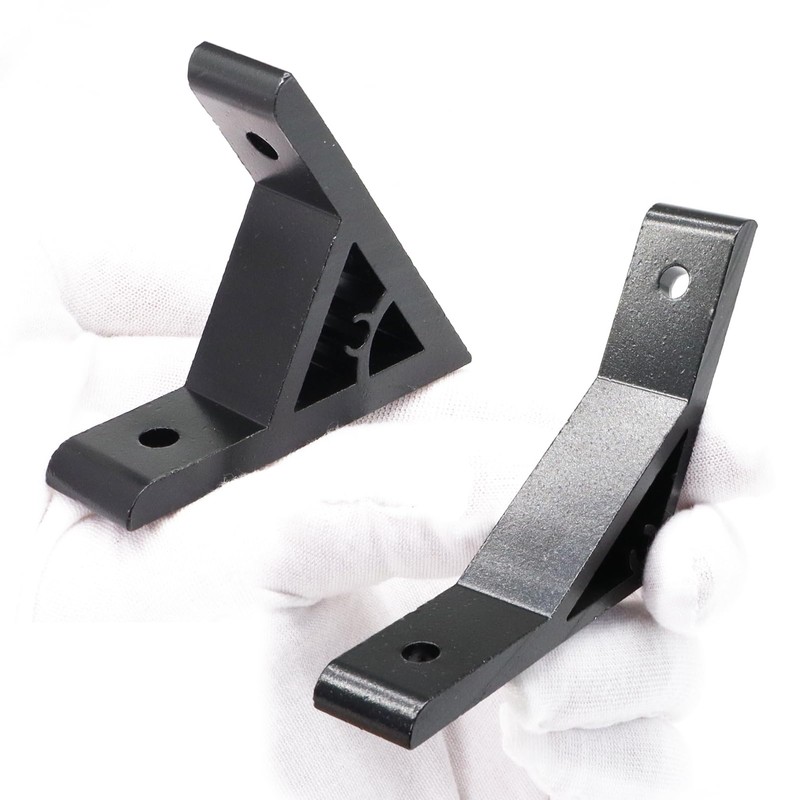 BLCCLOY 4Pcs 45deg, 4Pcs 135deg 2020 Aluminum Extrusion T Slot