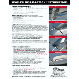 AutoRestylers Factory Style Rear Spoiler PAINTED Fits 2003 - 2005 Honda Accord 2 Door SJ6123