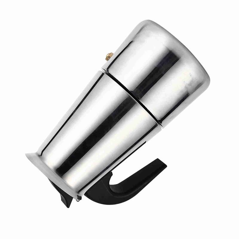 Stainless Steel Percolator Moka Pot Coffee Maker Stove Home Office