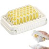 Soap Case,Double-Layer Soap Saver | Mesh Structure, No Drilling, Space-Saving