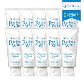 SENKA 센카 퍼펙트 화이트 클레이 120g 10개 SENKA Perfect White Clay 120g 10 Pieces
