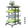 smusei Water Bottle Organizer 3 Tier Free Standing Water Bottle