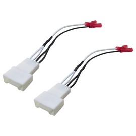 2Pcs Car Front Dash Tweeter Speaker Wiring Harness for 2014-2019 Subaru Forester by Icelily