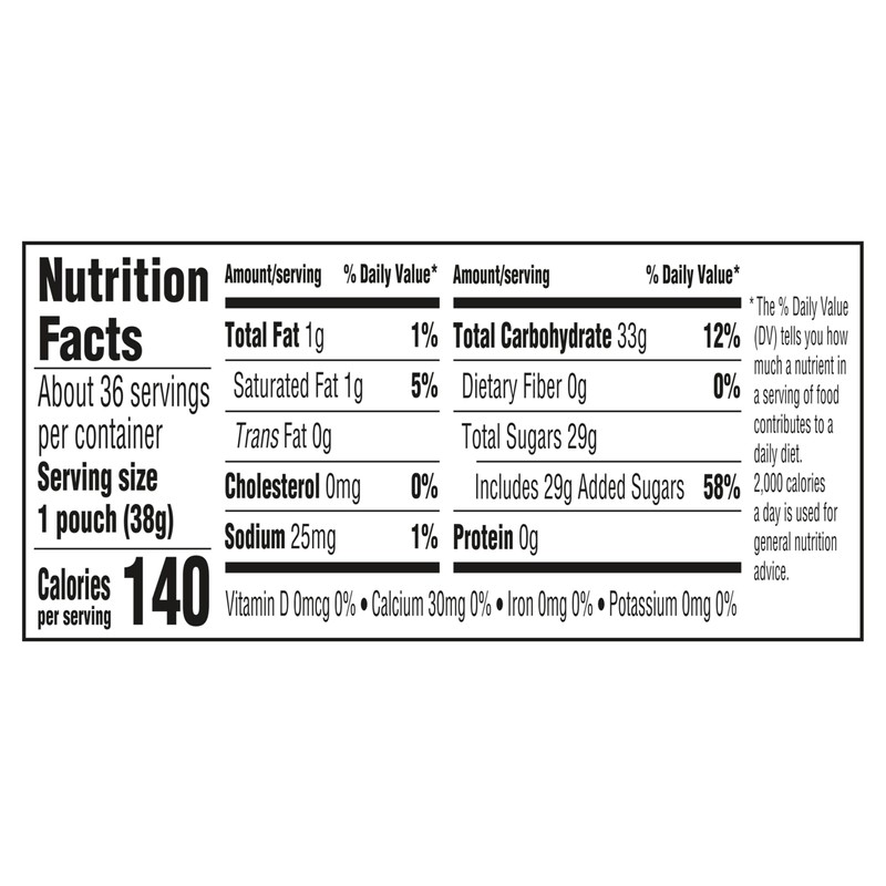 SweeTARTS Giant Chewy Candy, Sweet and Tart, 1.35 oz, 36