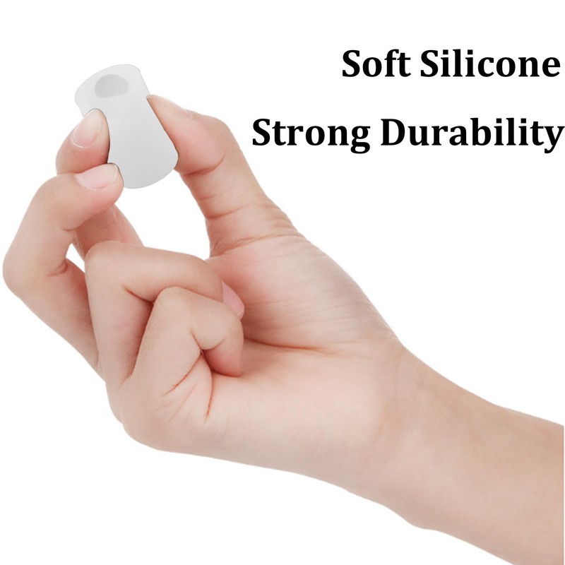 16Pcs Round Silicone Cabinet Handle Corner Guards, Soft Anti-Collision Door