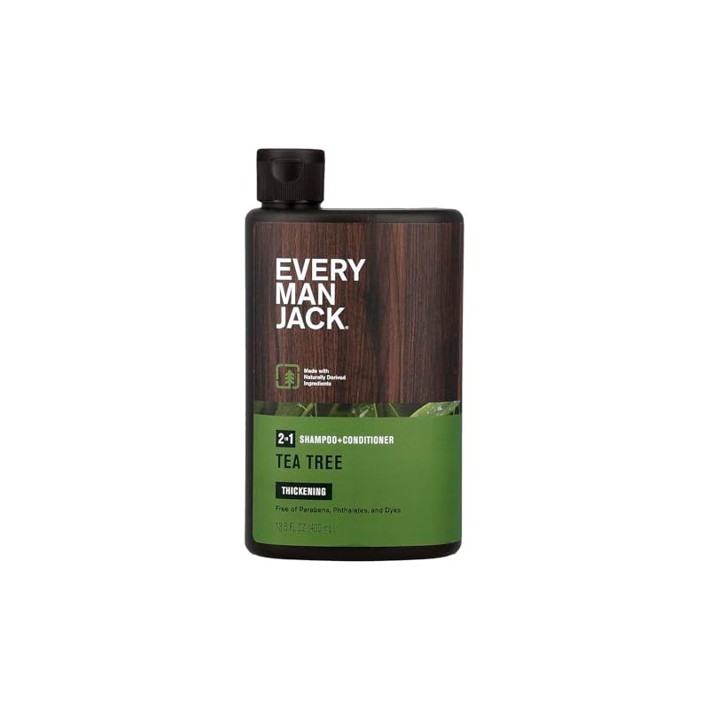 Every Man Jack 2 In 1 Shampoo Conditioner Tea Tree,
