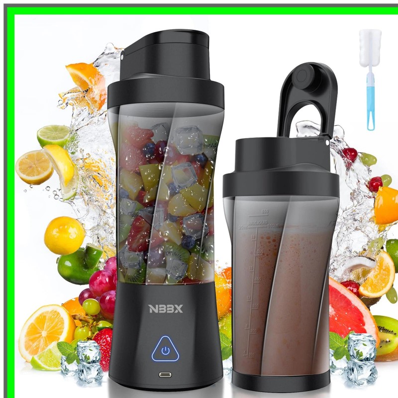 MODAIS 360W Cordless Portable Blender for Smoothies and Shakes
