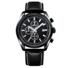 OCHSTIN Fashionable Leather Starp Watch Round Dial Display Quartz Wristwatch