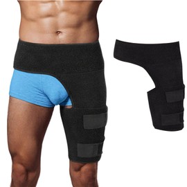XdealCozyxc Hip Support for Women Men, Hip Brace for Sciatica Relief and Pulled Groin