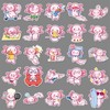Axolotl Stickers 50 Pack Laptop Stickers,Cute Cartoon Animal Vinyl Waterproof