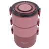 Thermal Lunch Box 2200ml Three Layer Detachable Compartment Design Portable