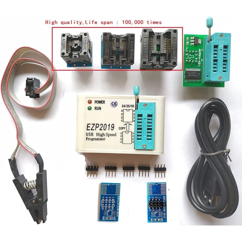 EZP2019+ USB Programmer High Speed SPI Support 24 25 93