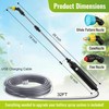 32 FT Hose Battery Powered Sprayer Wand with 32" Electric