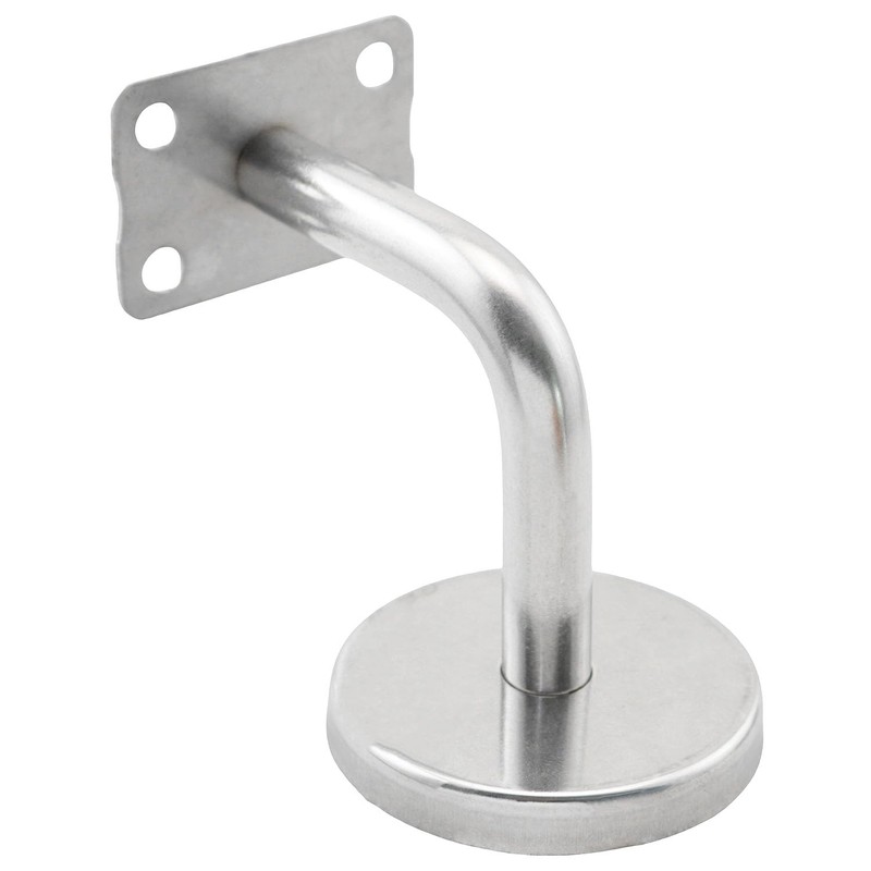 TAODAN 4PCS Staircase Handrail Bracket Flat Fixed 60x60mm Stainless Steel