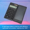 Calculator Notepad 10 Digit Display Dual Power Drive 128g Multifunction