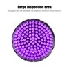 128 LED UV Flashlight Black Light LED Torch Lamp for
