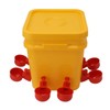 Automatic Chicken Waterer Cup with 12L Handheld Barrel Poultry Drinking