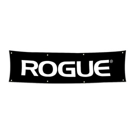 Rogue Fitness Gym Banner Flag 2x8 Feet for Room Wall Garage Man Cave Outddor/Indoor Decor