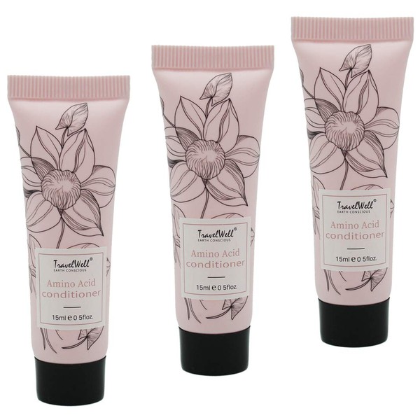 Travelwell Flower Series Hotel Travel Size Guest Conditioner 0.5 Fl