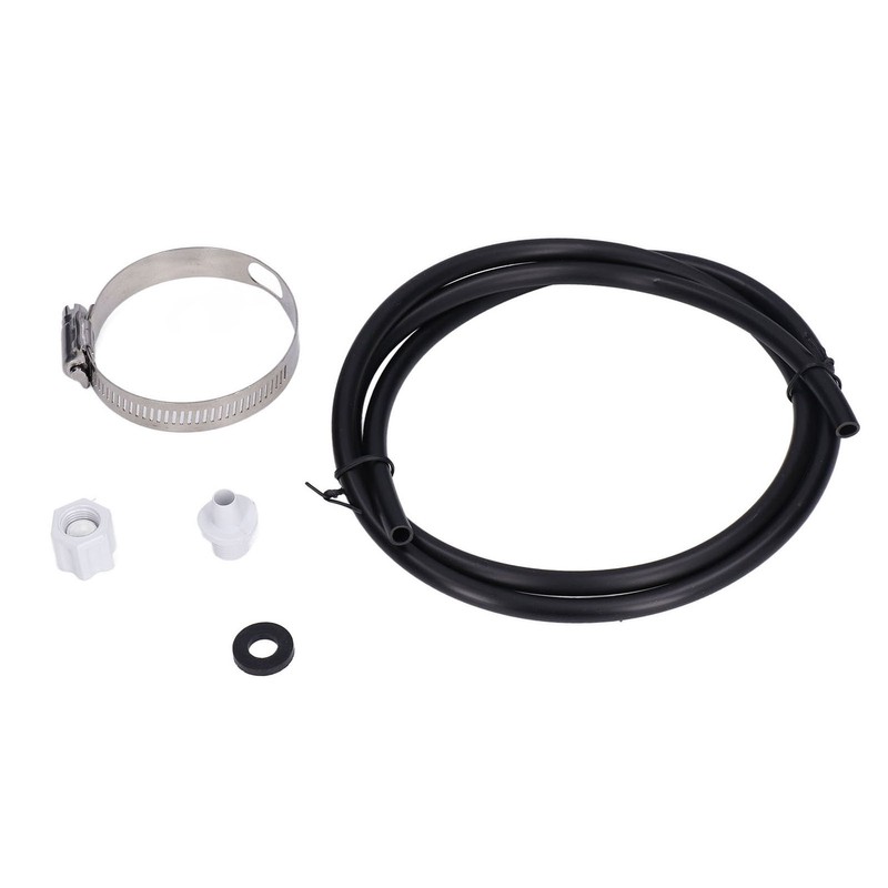 Chlorinator Feeder Connection Pack with Nut Gasket Clamp Tubing for