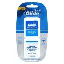 Oral B Glide Pro Health Dental Floss Original Smooth Slides Easily Gentle 2 ct