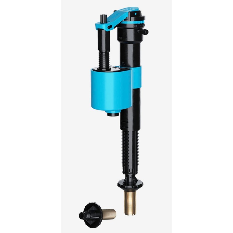 Adjustable Toilet Fill Valve with Universal Threads 3/8" and 1/2",