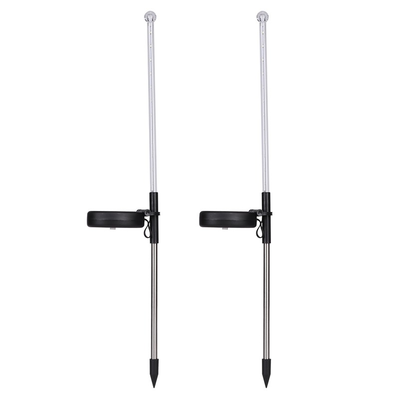 2PCS Solar Power Lights 25LED Spike Light for Outdoor Lawn