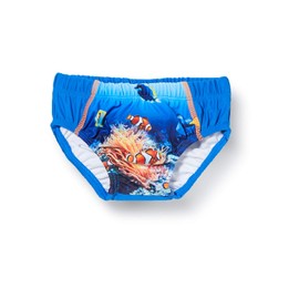 Playshoes Unisex Children's UV Protection Nappy Shorts Swimming Trunks Swimwear, Underwater World