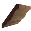 EWCR13 Crown 3/4" x 4-5/8" Unfinished 3-5/8" High x 2-3/4"