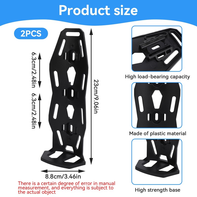 Bike Water Bottle Holder, 2 Pack Bike Front Fork Cage
