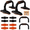 Meteor Essential Push Up Bars - Non-Slip Foam Grip Handles