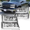 DimFlux LED DRL Headlight Compatible with 2003-2006 Chevy Silverado/ 2003-2006