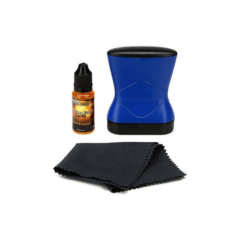 5-Pack MusicNomad 3-piece Premium String Care Kit Value Bundle