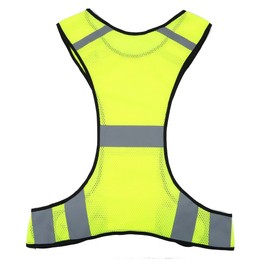200M High Visibility Safety Vest with Pockets for Night Running Cycling Walking Jogging (Color : Lime) Outdoor Clothing
