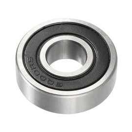 Kozelo 6000RS Deep Groove Ball Bearing-[10mm x 26mm x 8mm] Single Shield Bearing for Industrial Equipment, Motors, Machines, Stainless Steel