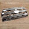 KingParts-Auto Chrome Front Upper Grille Grill W/O Camera For 2015