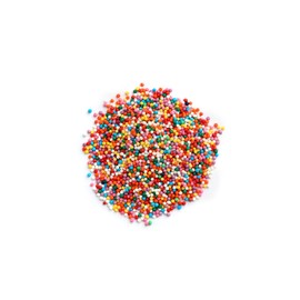 Yupik Birthday Cake Sprinkles, 2.2 lb (35.2 oz), Rainbow Nonpareil Sprinkles, Gluten-Free, Kosher, Cholesterol-Free, Sodium-Free, Fat-Free, Ideal for Ice Cream, Cakes & Donuts Decorating