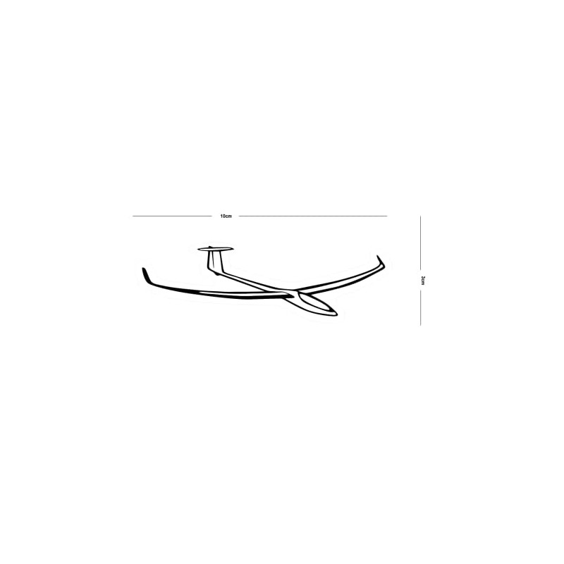 Glider Sticker Glider Sticker Sport Sticker Car Sticker (RPt18/1) (10