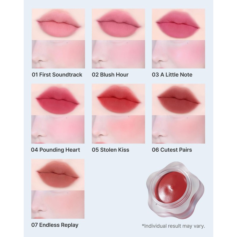 DEARMAY Pure Falling Mood Lip Pot No. 02 Blush Hour