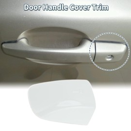TUCKBOLD Door Handle Cover Trim for Volvo S40 S80 XC60 XC70 MK2 Durable No.39998270 | Front Left Tailgate Handle Cover White 1 Pc