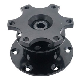 Universal Steering Wheel Snap Off Quick Release Hub Car adapter Boss Kit Black