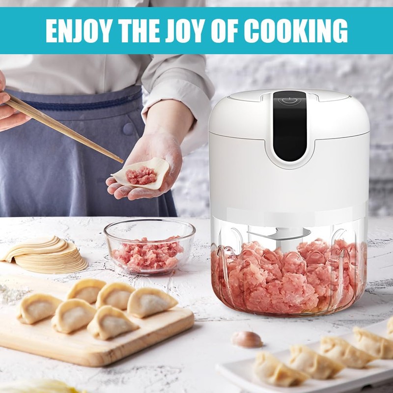 Electric Kitchen Chopper, Onion Chopper Electric 350 ml, Electric Kitchen