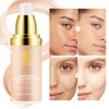 Base Maquillaje Líquida Cobertura Media Acabado Impecable Spf Larga Duración