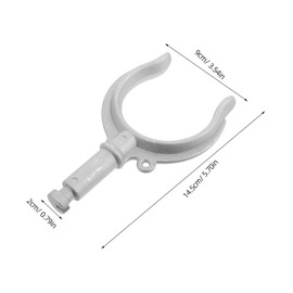 WOONEKY Aluminum Lock Bracket for Boats Heavy Duty Oarlock Socket No Drill Installation Lightweight Paddle Holder for Kayaks Canoes Yachts and Dinghies