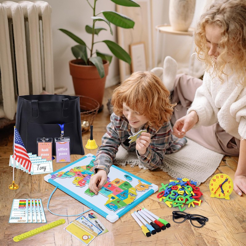Gifts2U Kids Teacher Play Sets, Pretend Play School Teacher Plays