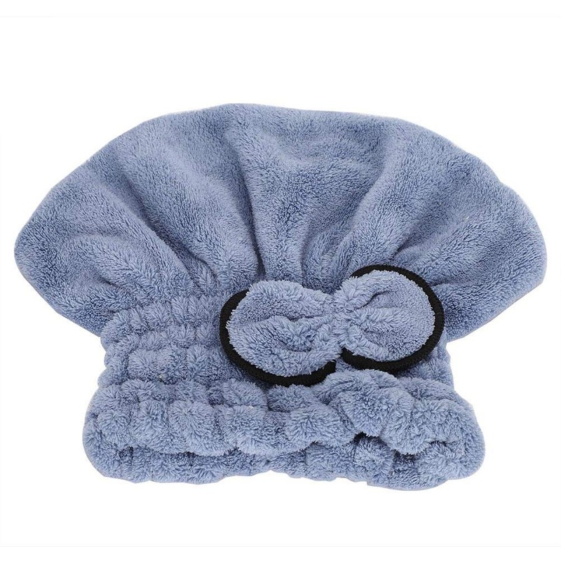 ZJchao Toallas para Secar el Cabello, Gorro de Microfibra para