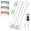 Everbrite 2 Pack 78LED Under Cabinet Lighting, Motion Sensor Light
