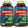 2 Packs Moringa Capsules, 4 Months Supply with Turmeric, Ashwagandha,